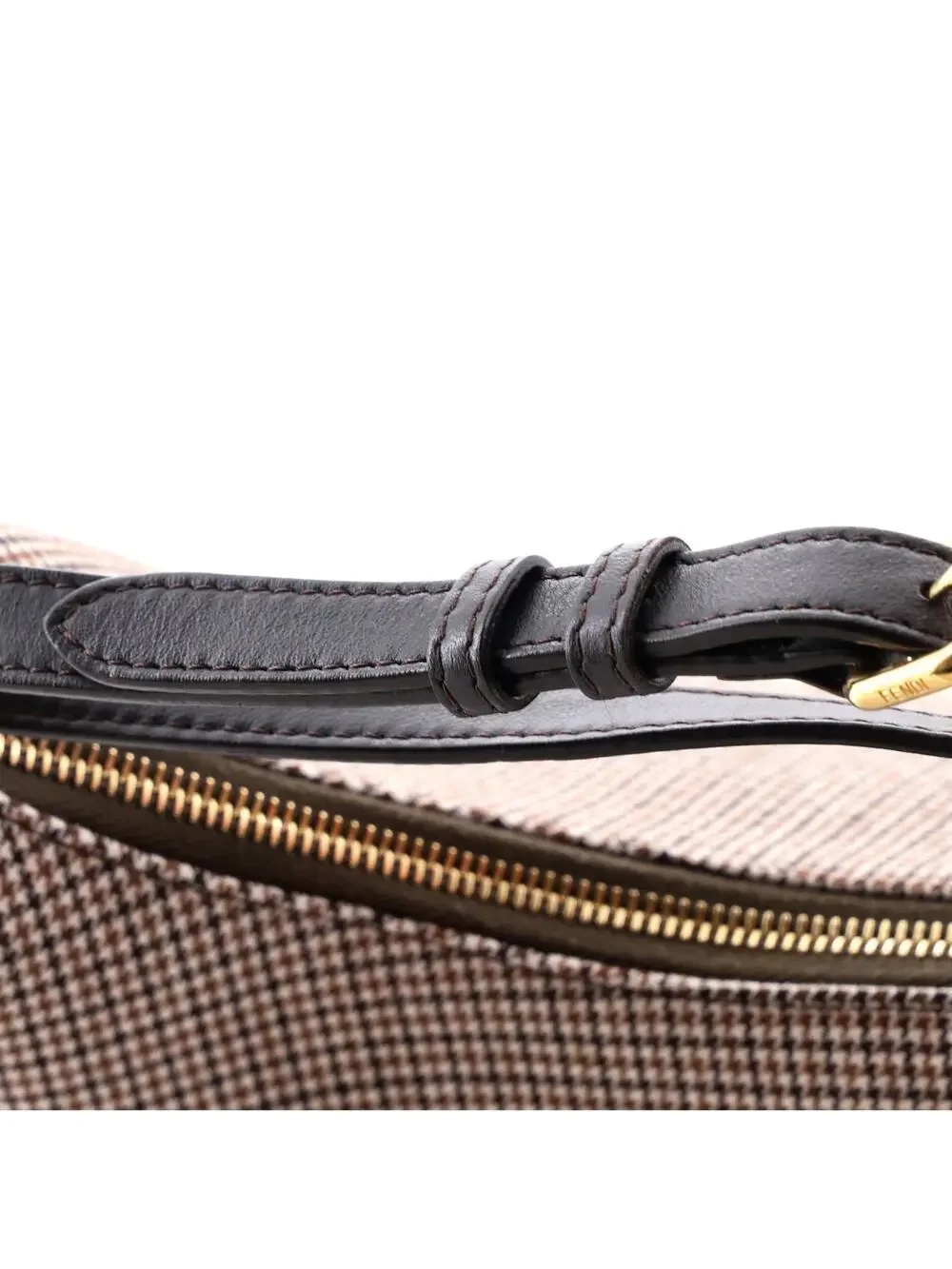 Fendigraphy Bag Houndstooth Wool Small #239815F18B